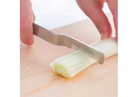 EatoCo Saku Couteau à Julienne Poireaux Inox 16 cm