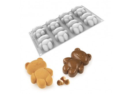 Teddybeer Siliconen Mal 68 79mm 8x68 ml