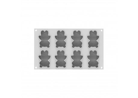 Teddybeer Siliconen Mal 68 79mm 8x68 ml