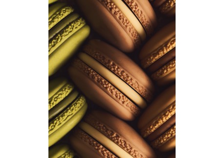 Kit 2 Siliconen Macaron Mallen 110 65 mm 8x110 ml