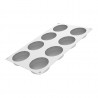 Voir la slide Kit 2 Moules en Silicone Macaron 110 65 mm 8x110 ml 