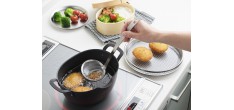 Aikata Ecumoire Fine Inox à Tempura et à Friture Japonaise 27 cm