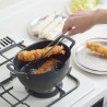 Zie dia Aikata Tempura en Koekenpan in Staal 20 x 16 cm