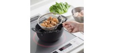 Aikata Marmite à Tempura et à Frire en Acier 20 x 16 cm
