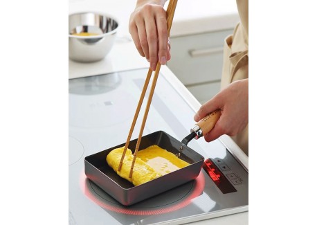 Cook Pal Tamagoyaki Poele Rectangulaire à Omelette Japonaise M 18x13 c