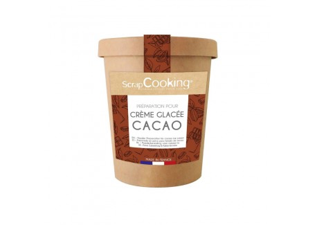 Bereiding voor Zelfgemaakte Cacao-ijs 185 g