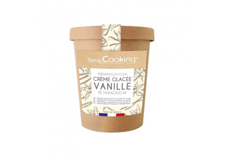 Préparation pour Glace Maison Vanille de Madagascar 145g 