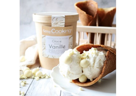 Préparation pour Glace Maison Vanille de Madagascar 145g 