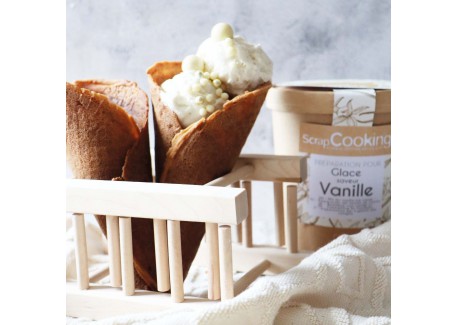 Préparation pour Glace Maison Vanille de Madagascar 145g 
