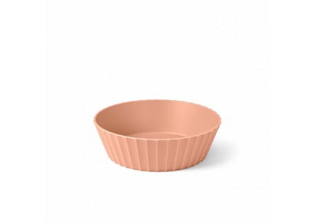 Paestum Hera Medium Saladekom 20x6 cm Roze Terracotta