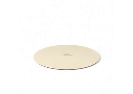 Paestum Coperchio Large Deksel saladekom 25 cm Zandbeige
