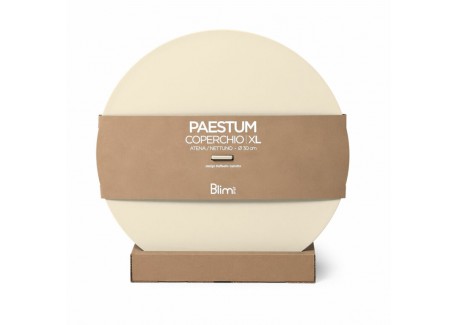 Paestum Coperchio XLarge Deksel saladekom 30 cm Zandbeige
