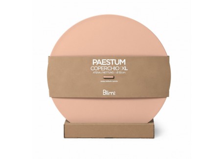Paestum Coperchio XLarge Deksel saladekom 30 cm Roze Terracotta