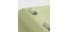 Bauletto Lunch Box Rectangulaire avec Poignée 21x18 cm Vert Thym Clair