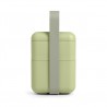 Voir la slide Bauletto Lunch Box Rectangulaire avec Poignée 21x18 cm Vert Thym Clair