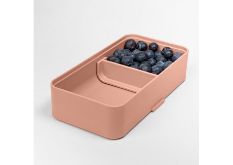 Bauletto Lunch Box Rectangulaire avec Poignée 21x18 cm Rose Flamingo -