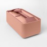 Voir la slide Bauletto Lunch Box Rectangulaire avec Poignée 21x18 cm Rose Flamingo -