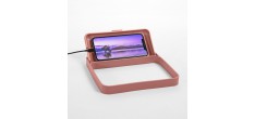 Bauletto Lunch Box Rectangulaire avec Poignée 21x18 cm Rose Flamingo -
