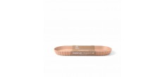 Paestum Minerva Plateau à Servir avec Bords Medium 37x15 cm Rose Terra