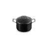 Zie dia Essentiel Casserole Anti-aanbak Keramische Stoofpot 20 cm 3,8L Glazen