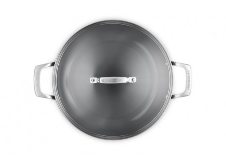Essentiel Sauteuse Provençale Antiadhésive Céramique 30 cm 3,7L Couver