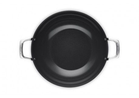 Essentiel Poêle Wok Antiadhésif Céramique 32 cm 6L - N-