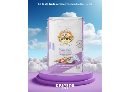 Nuvola Zachte tarwebloem "0" voor Napolitaanse pizza en focaccia 1 kg