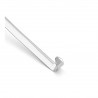 Zie dia RVS platte bodem pollepel voor pizzasaus 30 cm14,5 cl