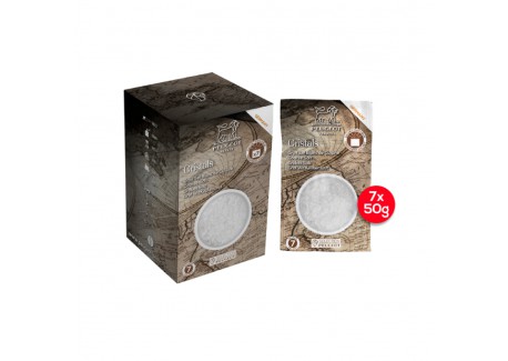 Sachets Fraicheur Gros Sel Blanc Sec pour Moulins 7x50g