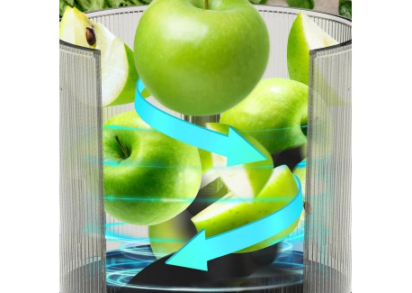 Verticale Slowjuicer 3L AUTO10 Mat Zwart