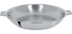 Casteline 5 Glanzende RVS Koekenpan 22 cm met Afneembare Handgrepen