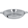 Zie dia Casteline 5 Glanzende RVS Koekenpan 22 cm met Afneembare Handgrepen