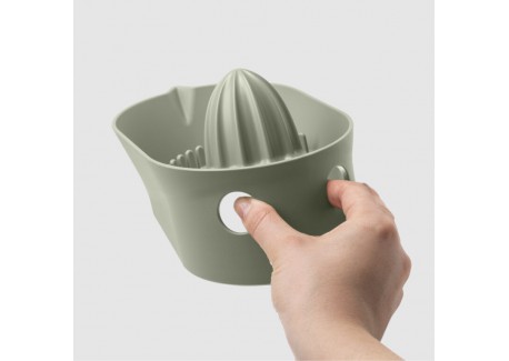 Oblo Handmatige Citruspers met Tank 26 x 14 cm Groenetijm