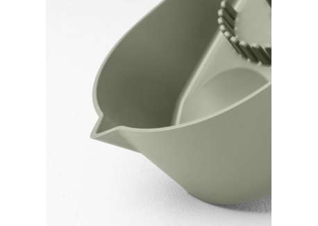 Oblo Handmatige Citruspers met Tank 26 x 14 cm Groenetijm