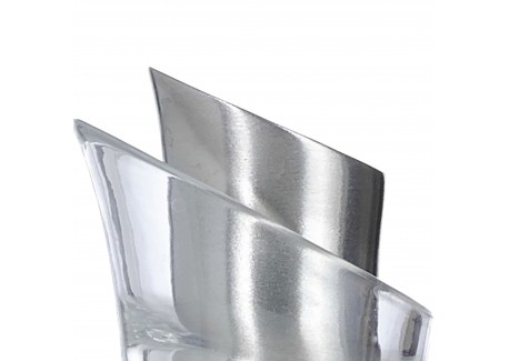 Icepour Wijnkoeler van RVS 28 cm + Anti-druppel Schenktuit