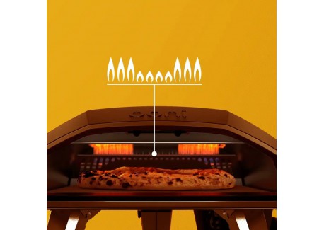 Koda 2 Gas Pizzaoven Zwart 56x46x34 cm