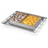 Voir la slide Cadre à Pâtisserie Rectangulaire Extensible Inox avec Séparateur 
