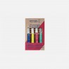 Zie dia Les Essentiels Pop 80 Boxset 3 Messen + RVS Dunschiller Houten Handvat