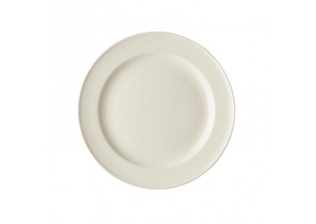 Kitchen Plat Keramisch Bord Glanzend Crèmewit Emaille 21 cm