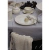 Zie dia Kitchen Plat Keramisch Bord Glanzend Crèmewit Emaille 21 cm