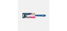 N°112 Couteau Office Lame en Inox 10 cm Manche en Bois Bleu
