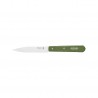 Voir la slide N°112 Couteau Office Lame en Inox 10 cm Manche en Bois Vert Kaki