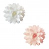 Voir la slide Fleurs Dahlias Comestibles en Azyme pour Déco Gâteau Blanc Rose Ø3 cm