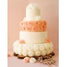 Voir la slide Fleurs Dahlias Comestibles en Azyme pour Déco Gâteau Blanc Rose Ø3 cm