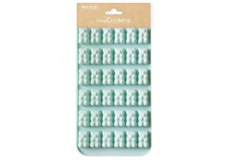 Mini Snoep Siliconen Mal 36 Beren