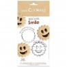 Voir la slide Smile Emporte-pièces Cannelés en Inox pour Biscuits Fourrés Ø5cm 2 Pcs
