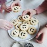 Voir la slide Smile Emporte-pièces Cannelés en Inox pour Biscuits Fourrés Ø5cm 2 Pcs