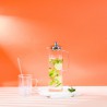 Zie dia Long Island Theepot van Helder Glas met Afschroefbaar RVS Filter 1,5L