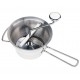 Profi RVS Passeerzeef 20 cm met 4 schijven  (1 mm, 2 mm, 3 mm , 5 mm)