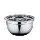 Cul de Poule Bol Inox Gradué Antidérapant 20 cm 2,6 l 